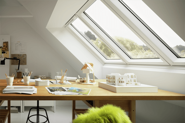 VELUX STUDIO in loft
